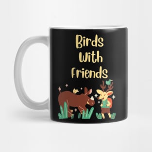 Birds With Friends- Animal lovers and nature lover Mug